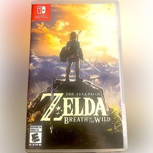 The legend of Zelda breath of the wild Nintendo switch game